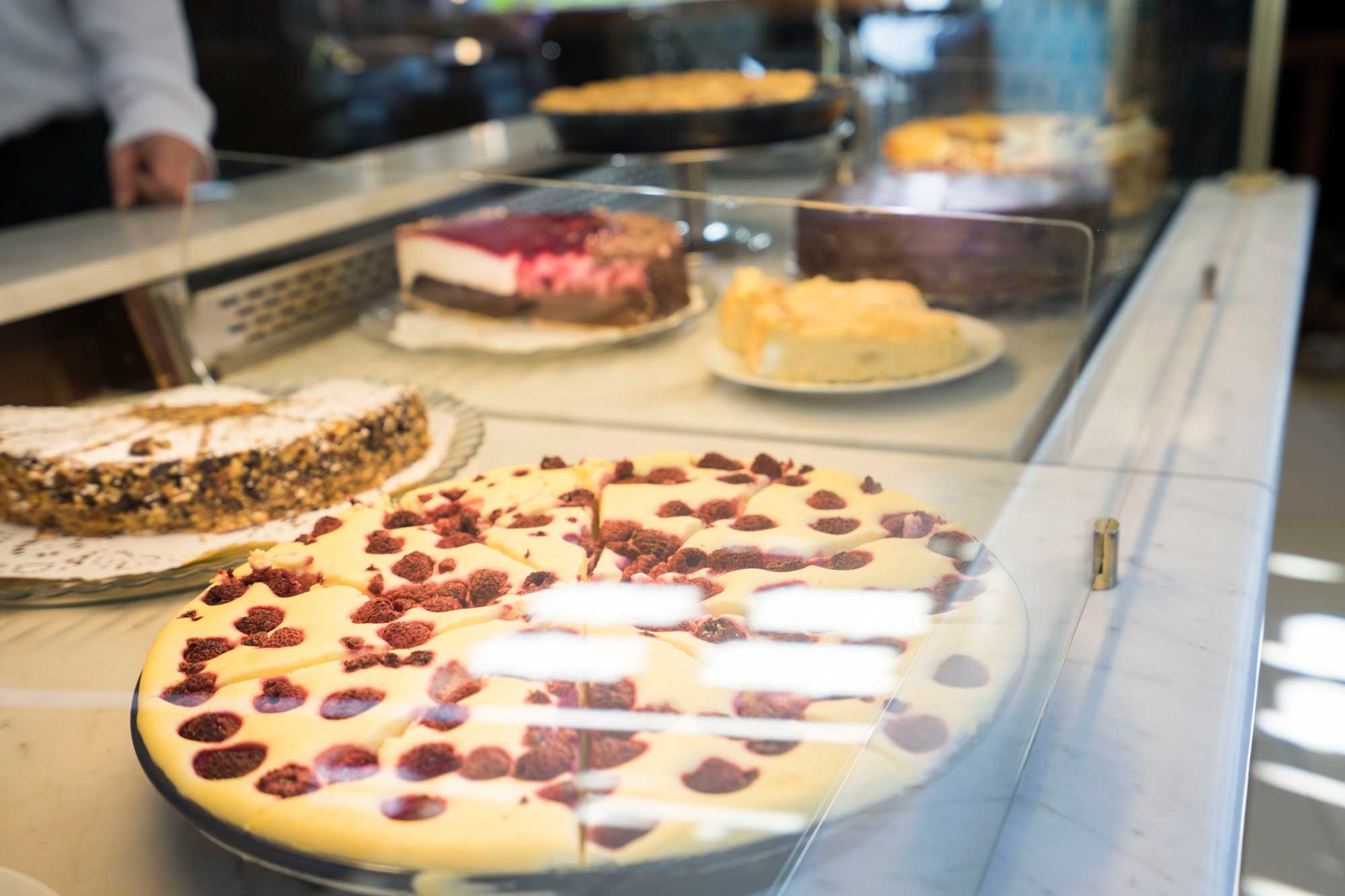 Fresh pastries at Café Weimar